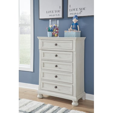 Robbinsdale Chest - Antique White Robbinsdale Chest - Antique White