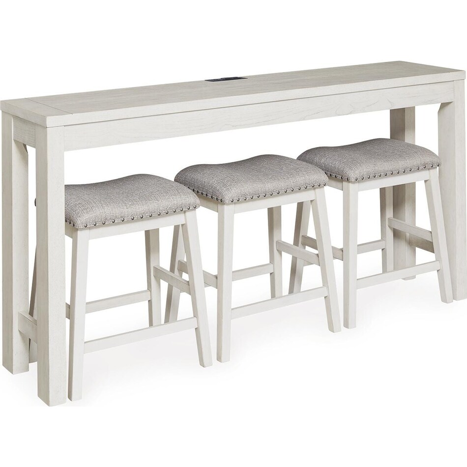 robbinsdale antique white counter table  counter table top   