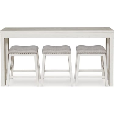 ROBBINSDALE 4-PC COUNTER HEIGHT TABLE SET