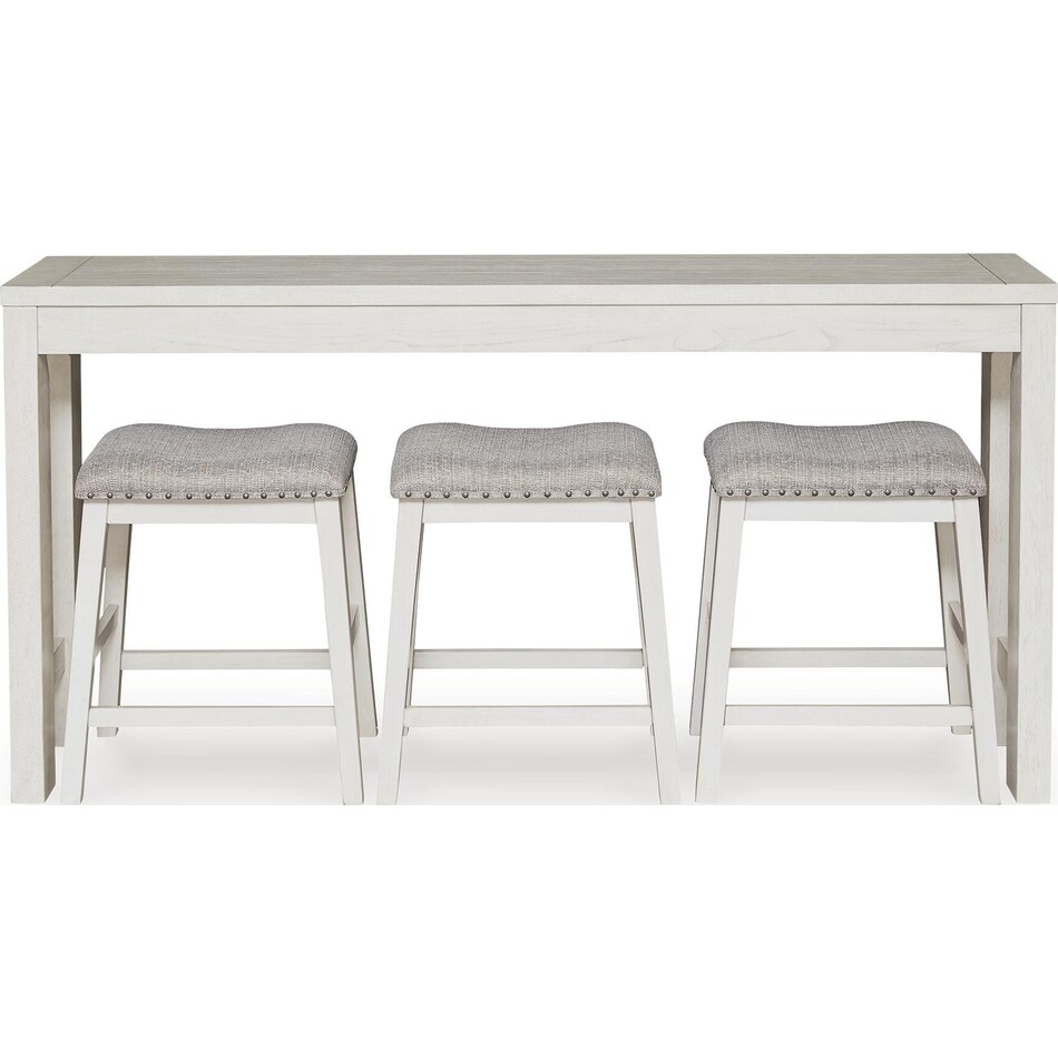 robbinsdale antique white counter table  counter table top   