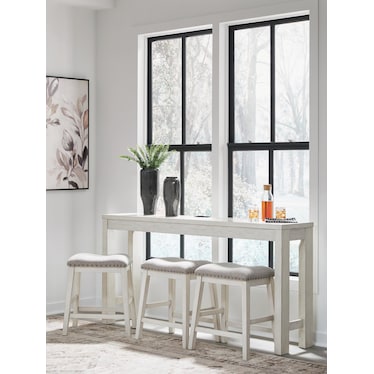 ROBBINSDALE 4-PC COUNTER HEIGHT TABLE SET