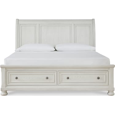 ROBBINSDALE SLEIGH STORAGE BED