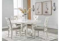 robbinsdale antique white table base   