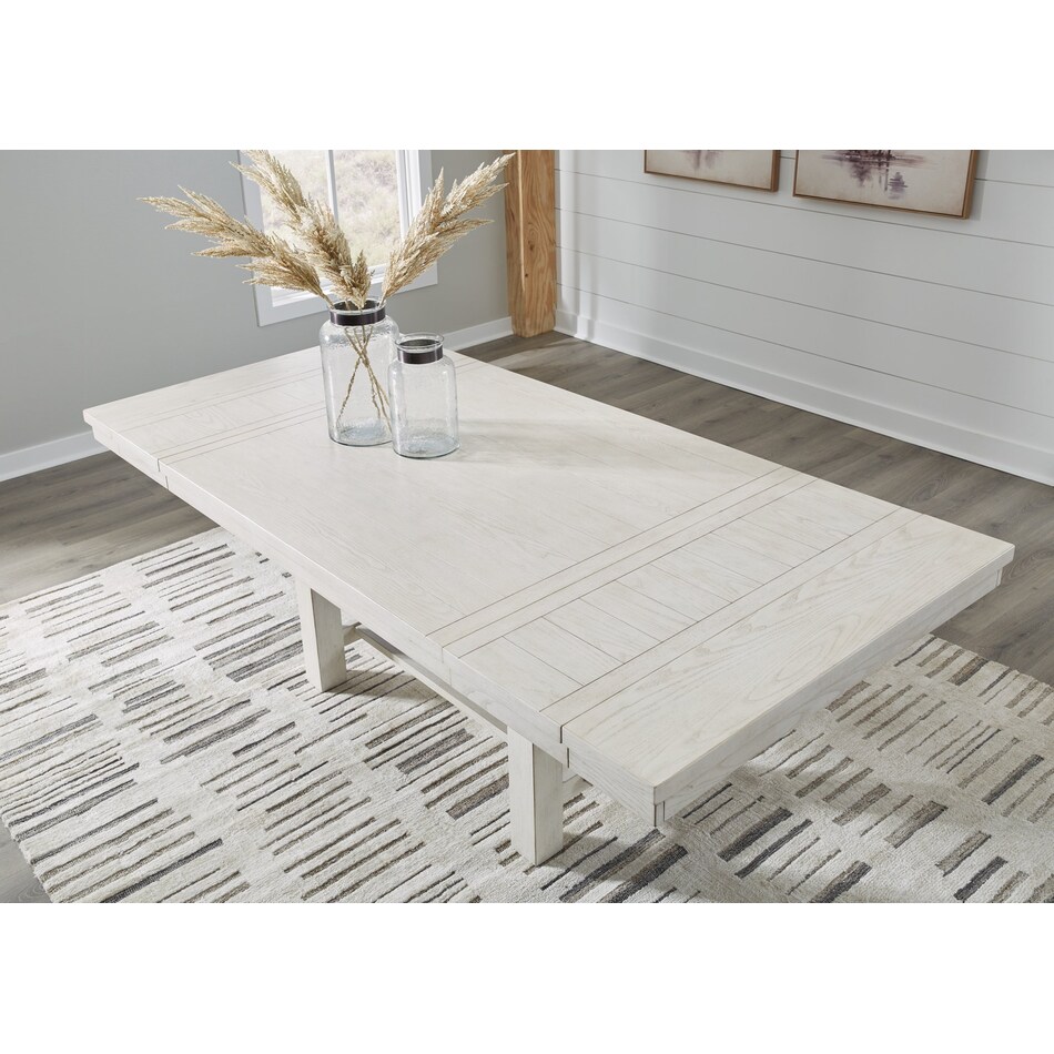 robbinsdale antique white table base   