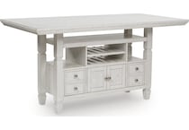 robbinsdale antique white table base   