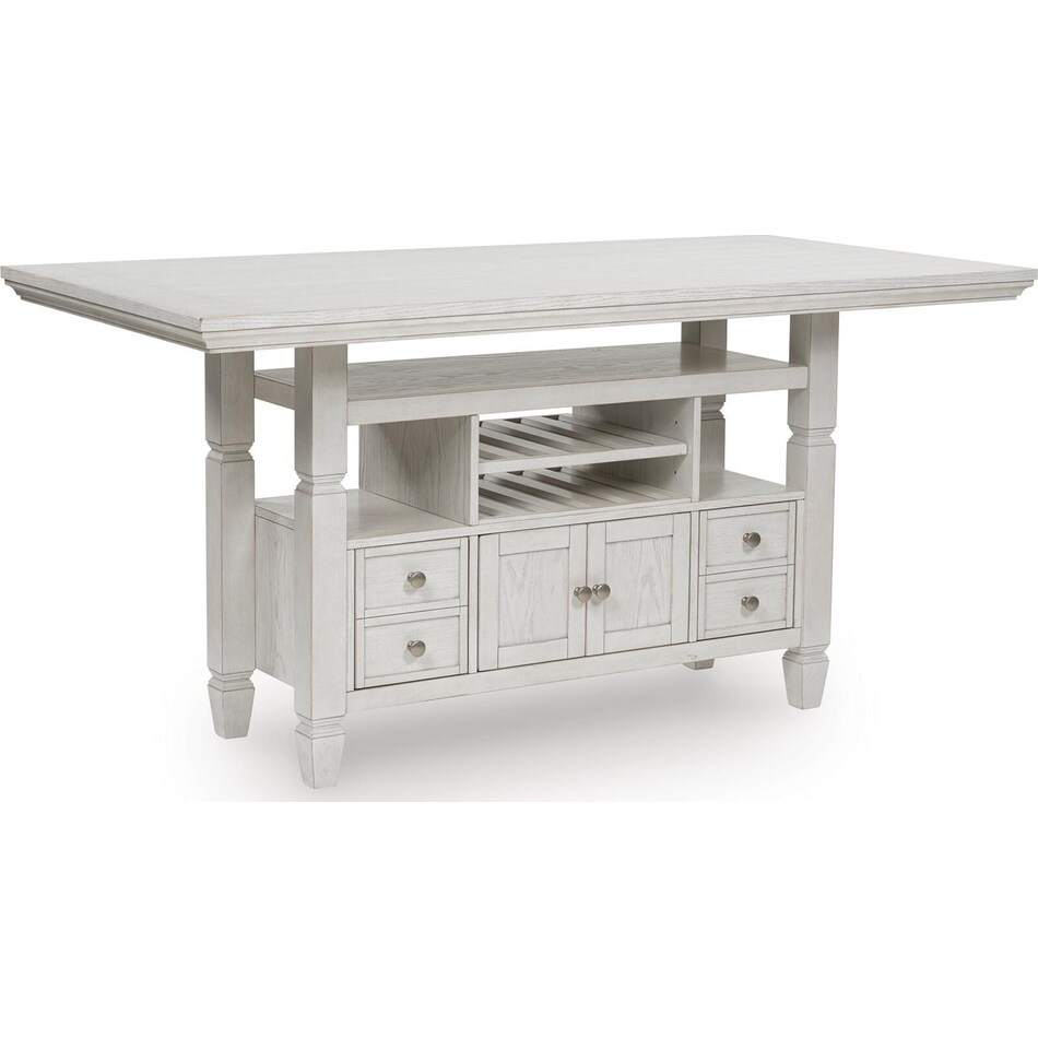 robbinsdale antique white table base   