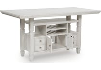 robbinsdale antique white table base   