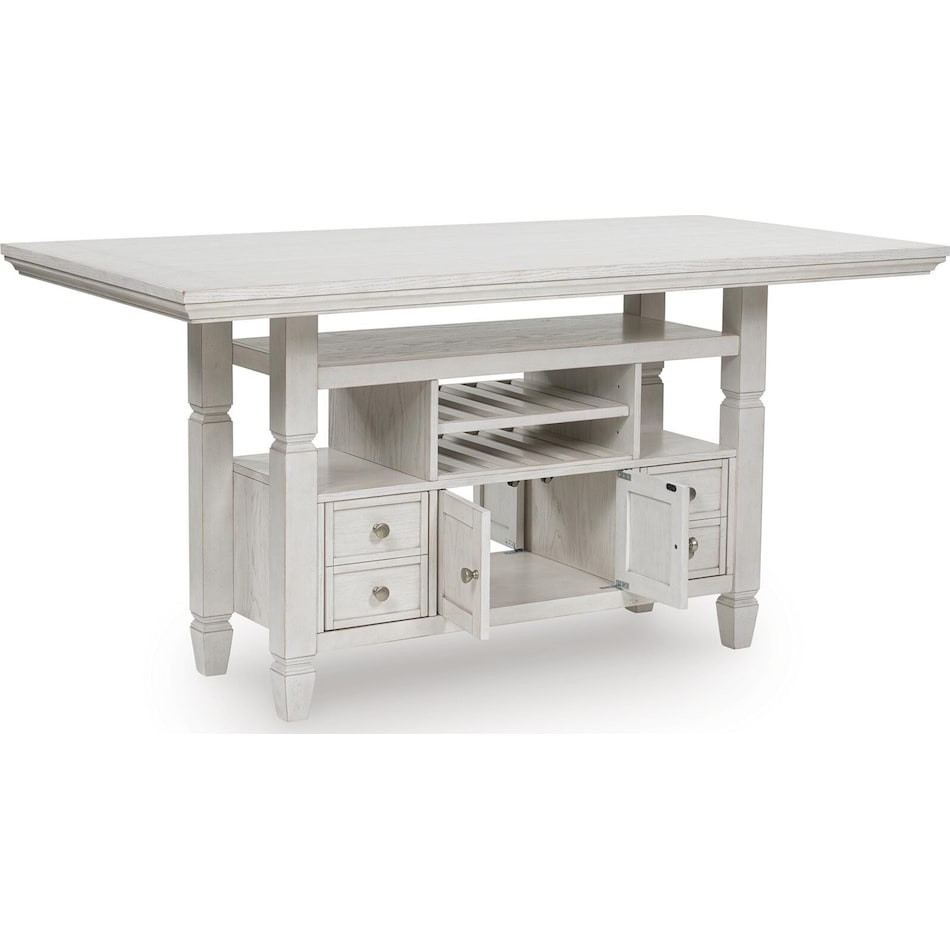 robbinsdale antique white table base   