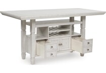 robbinsdale antique white table base   