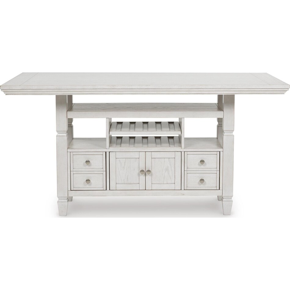 robbinsdale antique white table base   