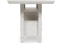 robbinsdale antique white table base   