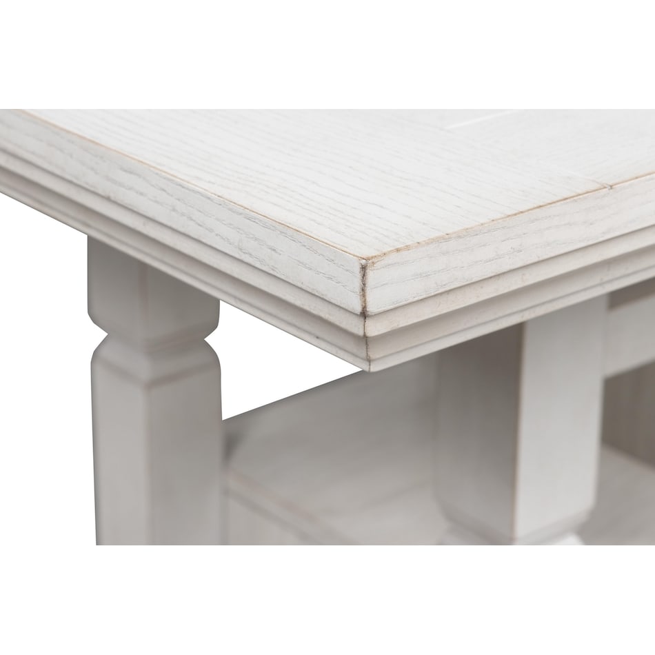 robbinsdale antique white table base   