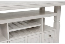 robbinsdale antique white table base   