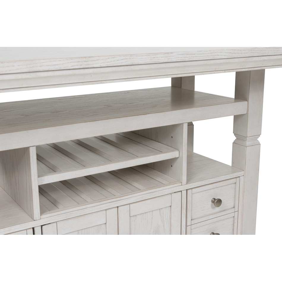 robbinsdale antique white table base   