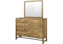 rochester brown dresser   