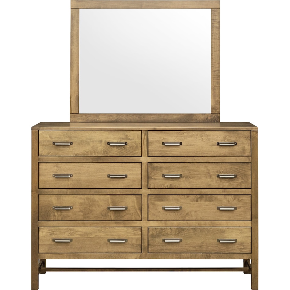 rochester brown mirror   