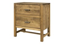 rochester brown nightstand   