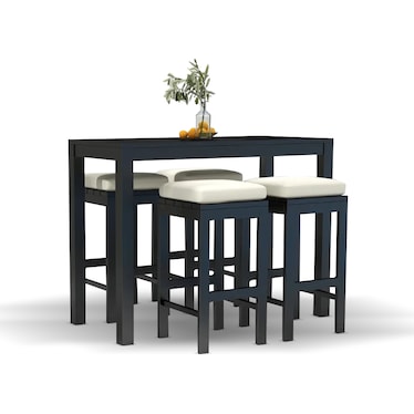 ROCKPORT 5-PC COUNTER HEIGHT OUTDOOR BAR SET