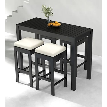 ROCKPORT 5-PC COUNTER HEIGHT OUTDOOR BAR SET