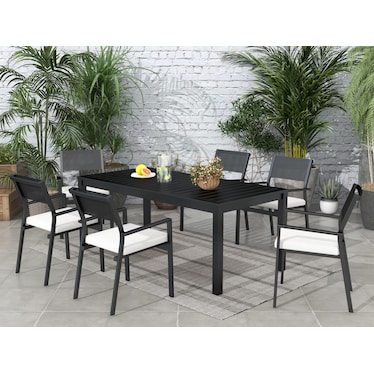 ROCKPORT OUTDOOR 7-PC DINING SET