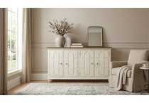 roranville white accent cabinet   