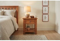 rosanna cherry  nightstand   