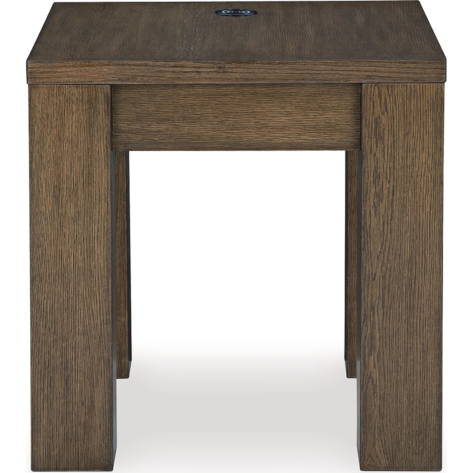 rosswain brown end table   