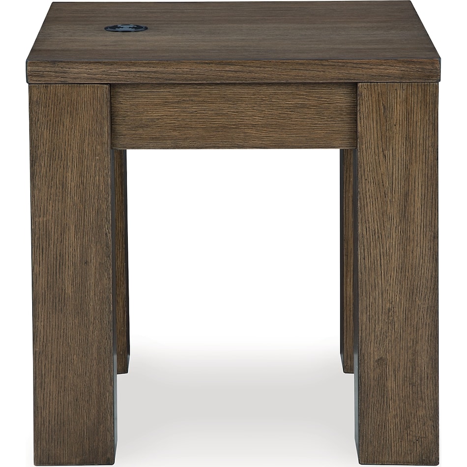 rosswain brown end table   