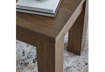 rosswain brown end table   