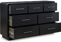 rowanbeck black dresser   