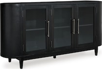 rowanbeck black sideboard server   