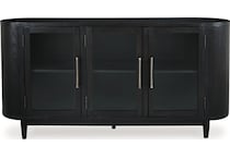 rowanbeck black sideboard server   