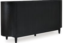 rowanbeck black sideboard server   