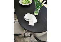 rowanbeck black table table top   