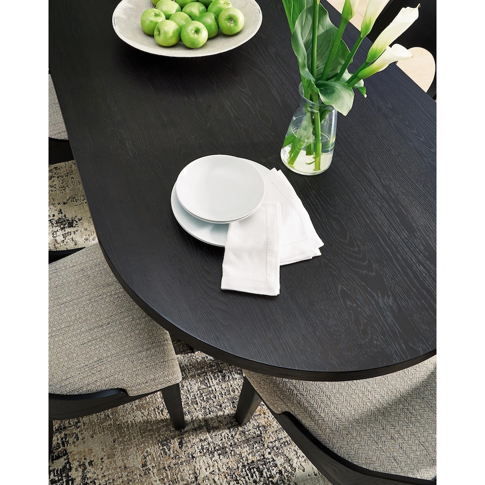 rowanbeck black table table top   