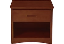 rowen cherry nightstand   