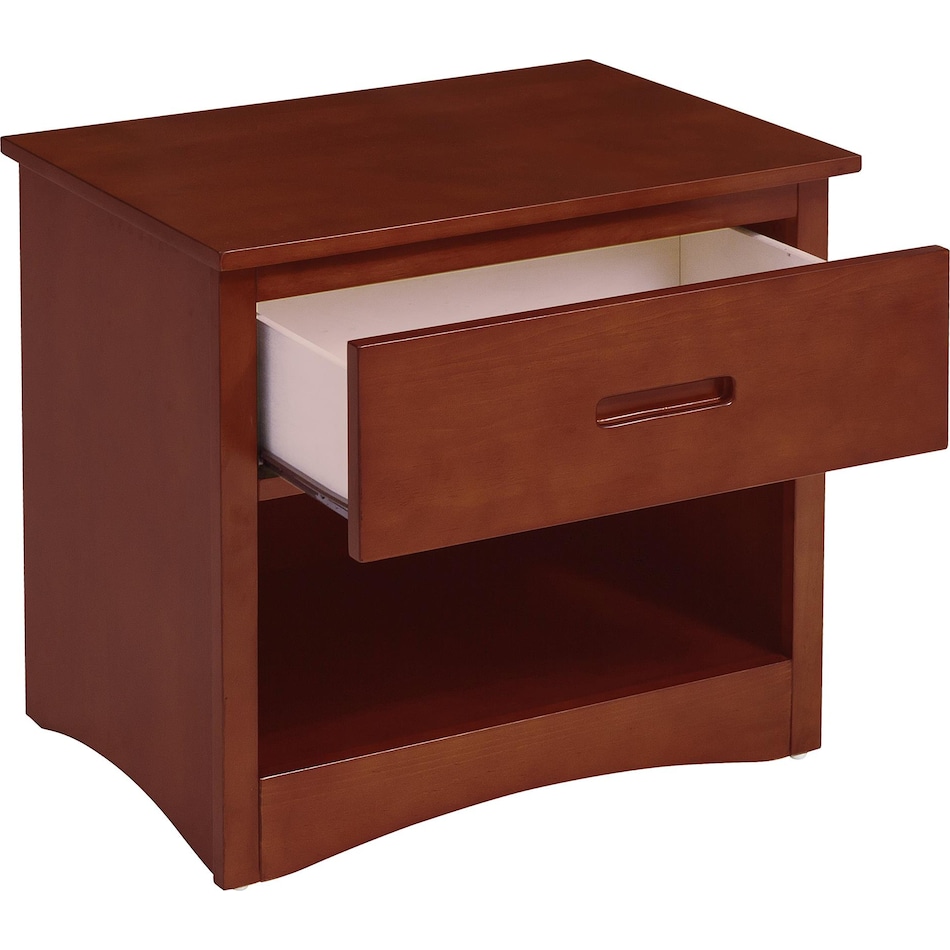 rowen cherry nightstand   