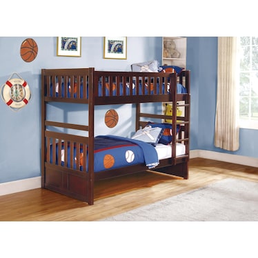 ROWEN TWIN OVER TWIN BUNK BED