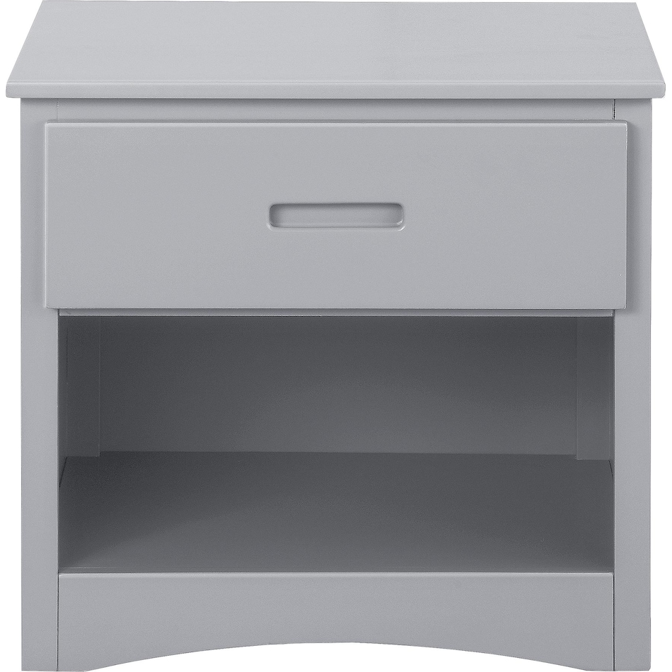 rowen grey nightstand   
