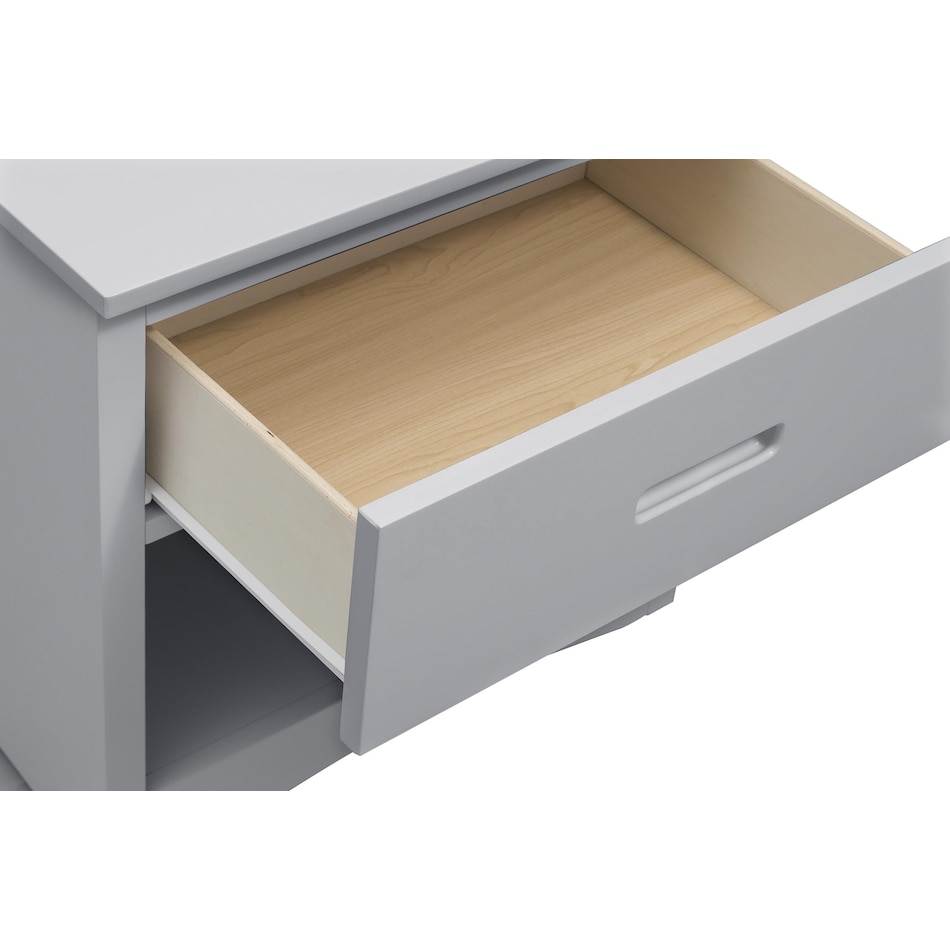 rowen grey nightstand   