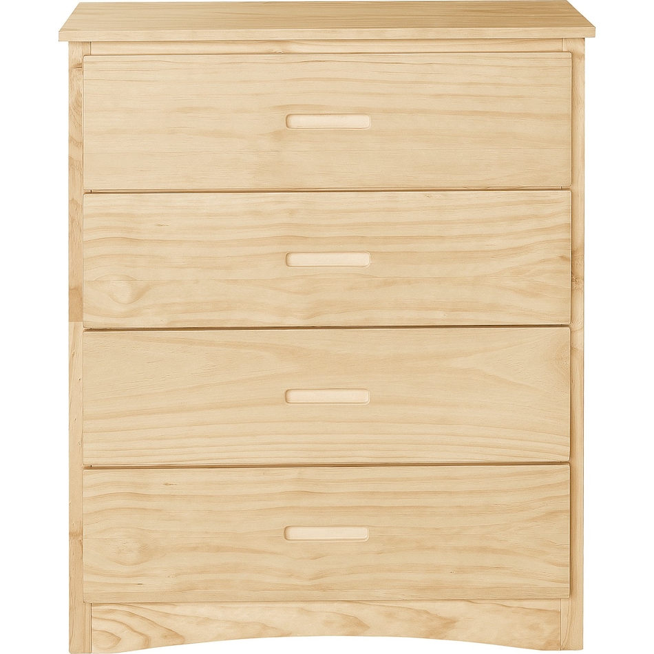 rowen natural pine chest   
