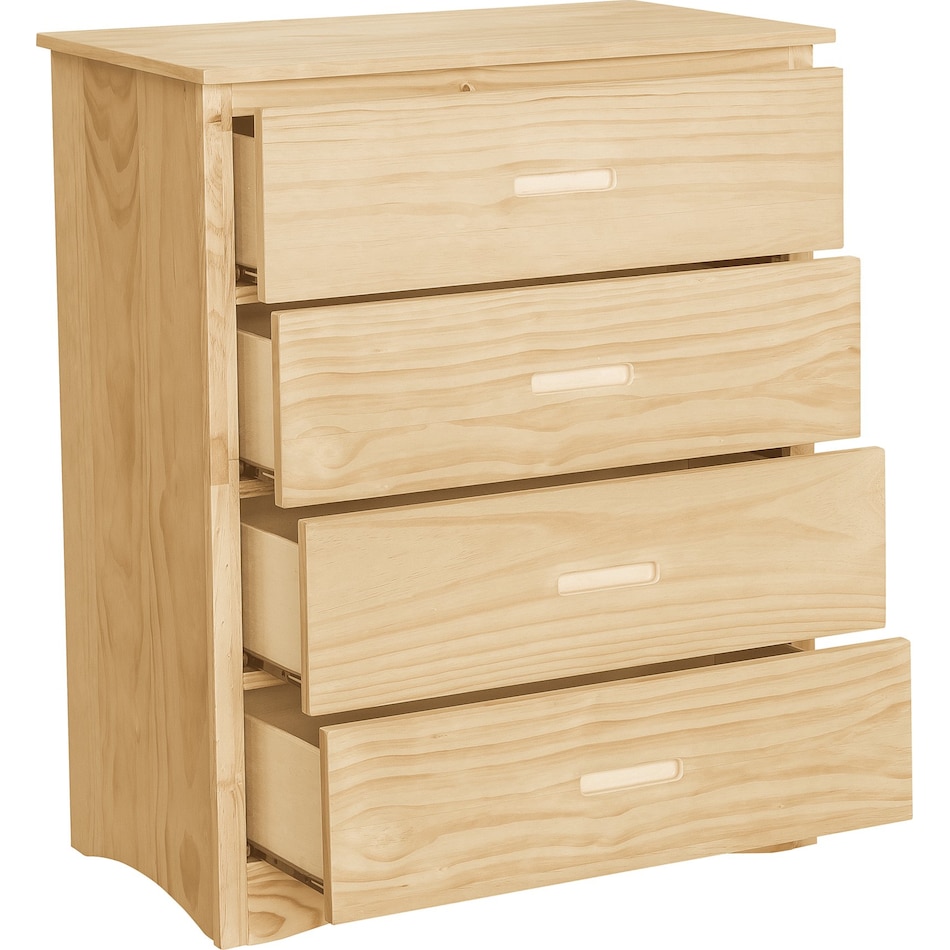 rowen natural pine chest   