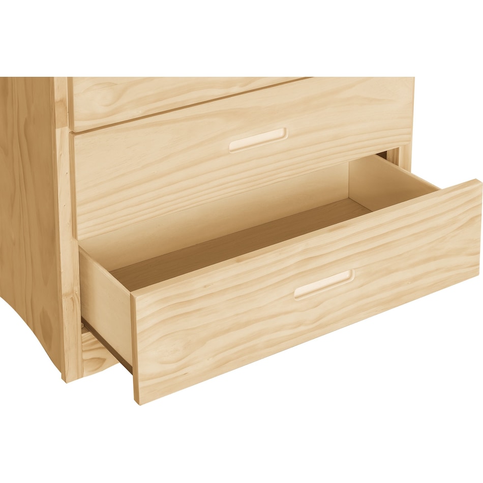 rowen natural pine chest   