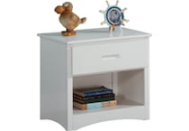 rowen white nightstand   