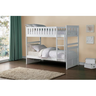 ROWEN TWIN OVER TWIN BUNK BED