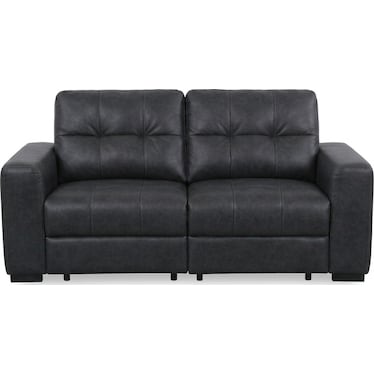 RUBY POWER LEATHER SLIDER SOFA