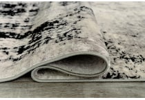rugs  black cream grey rug meduim   