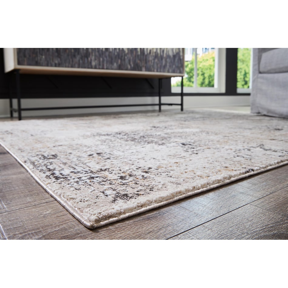 rugs  black grey cream rug meduim   