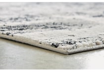 rugs  black grey white rug meduim   