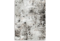 rugs  black grey white rug meduim   